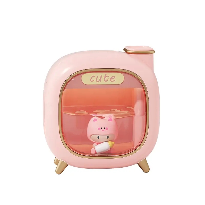 2023 New Smart Products 500ML Cute Style Double Spray Humidifier Air Purifier With USB Charging Use For Bedroom