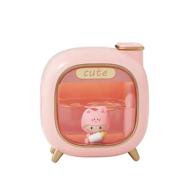 2023 New Smart Products 500ML Cute Style Double Spray Humidifier Air Purifier With USB Charging Use For Bedroom